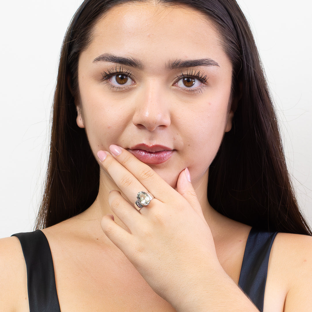 Green Quartz Ring