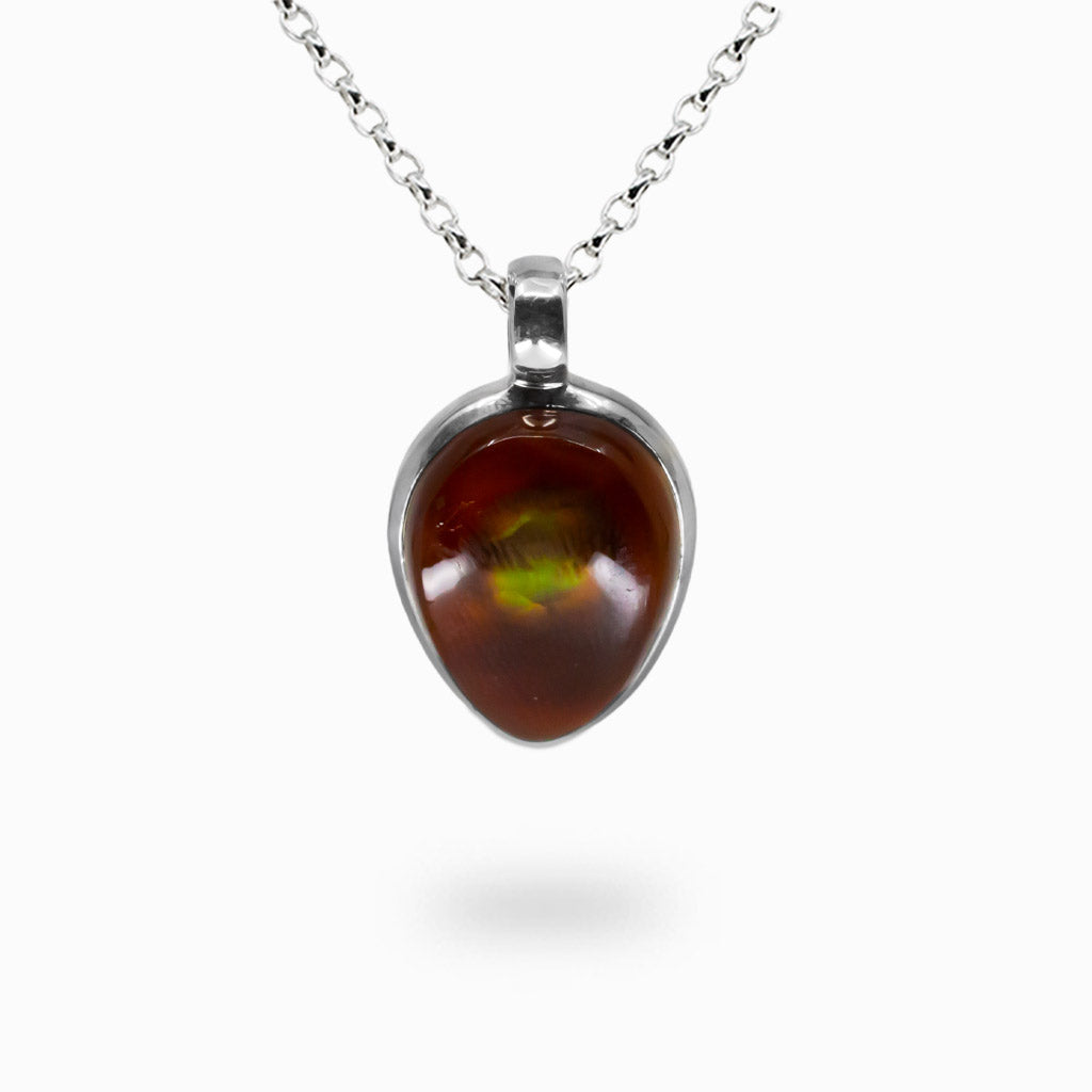 Mexican Fire Agate Necklace