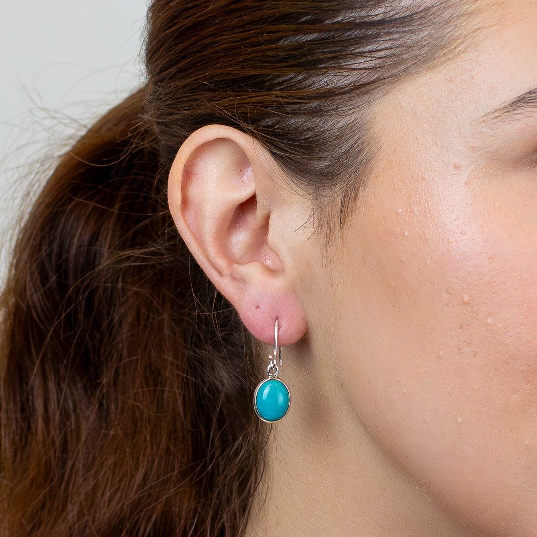 Firoza Turquoise Drop Earrings