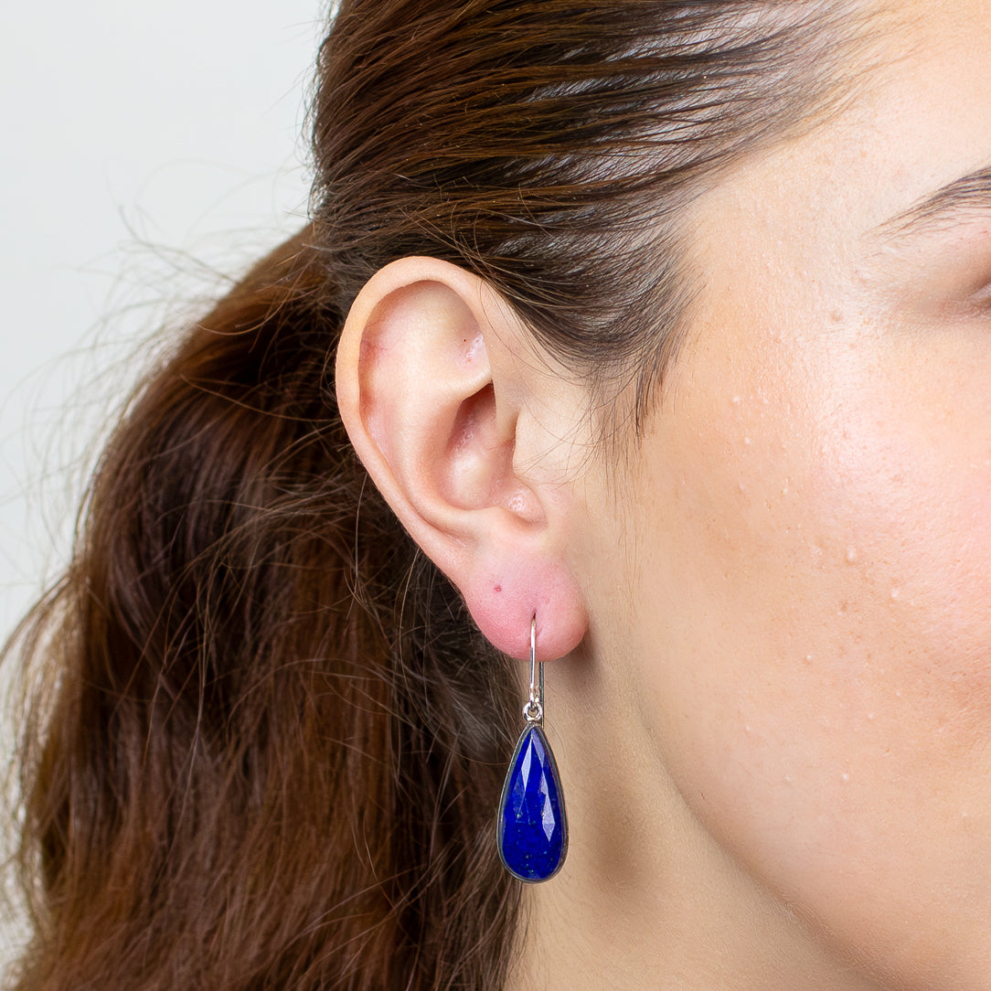 Lapis Lazuli Drop Earrings