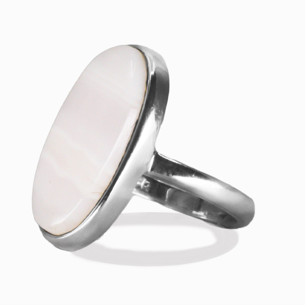 Mangano Calcite Ring