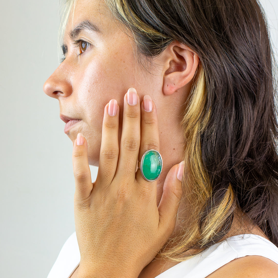 Chrysoprase Ring