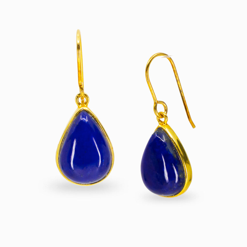Lapis Lazuli Drop Earrings