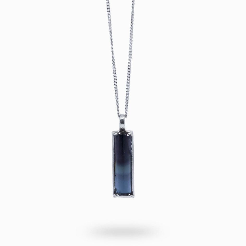 bi Colour tourmaline necklace