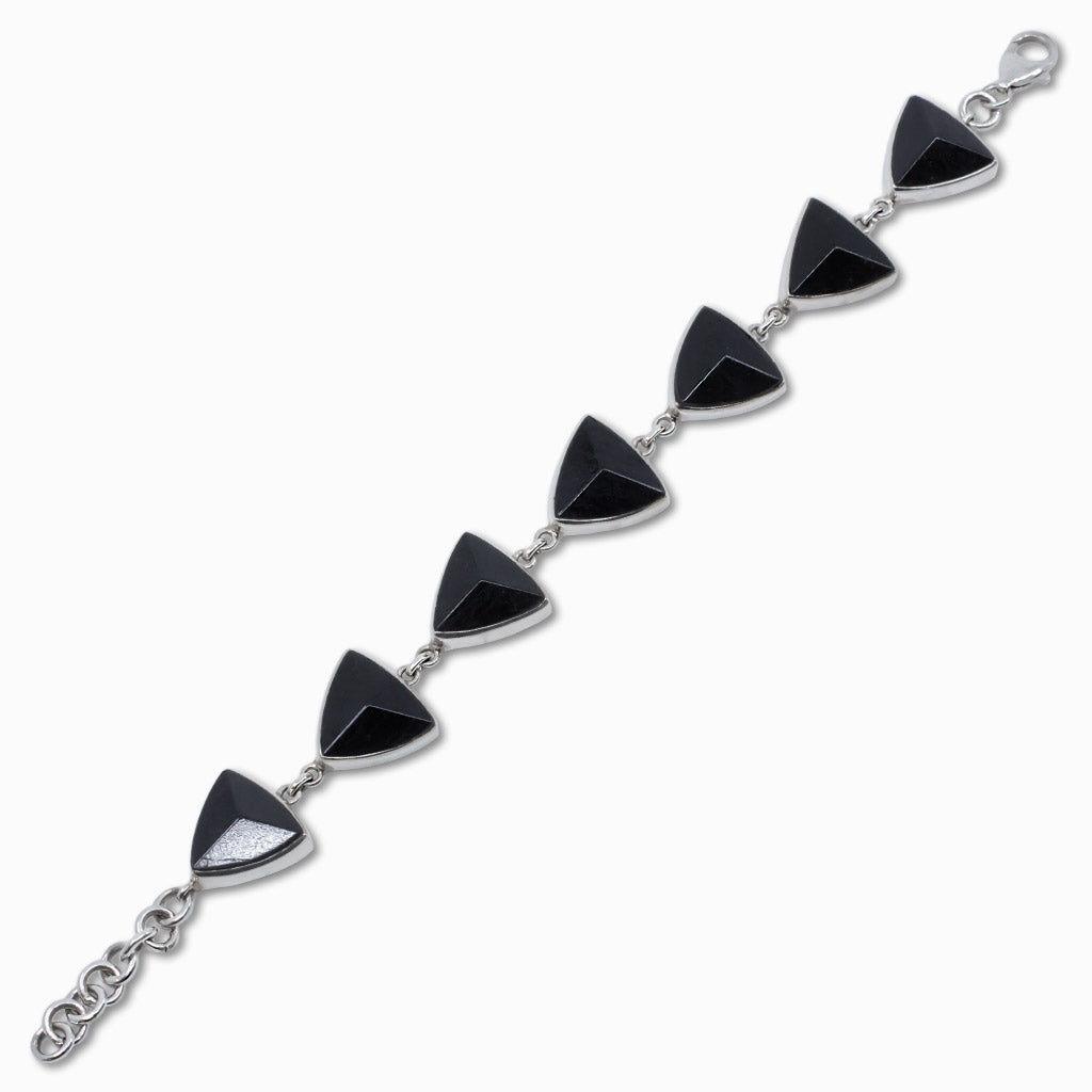 BLACK TOURMALINE MULTI STONE BRACELET