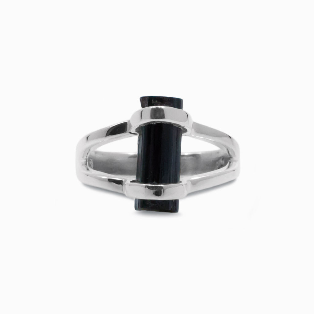 Black Tourmaline ring