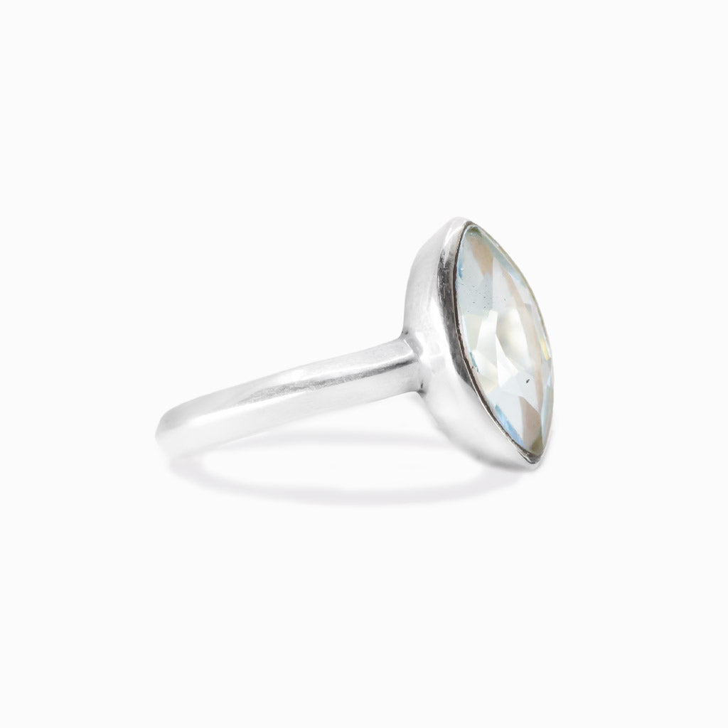 Blue Topaz Ring
