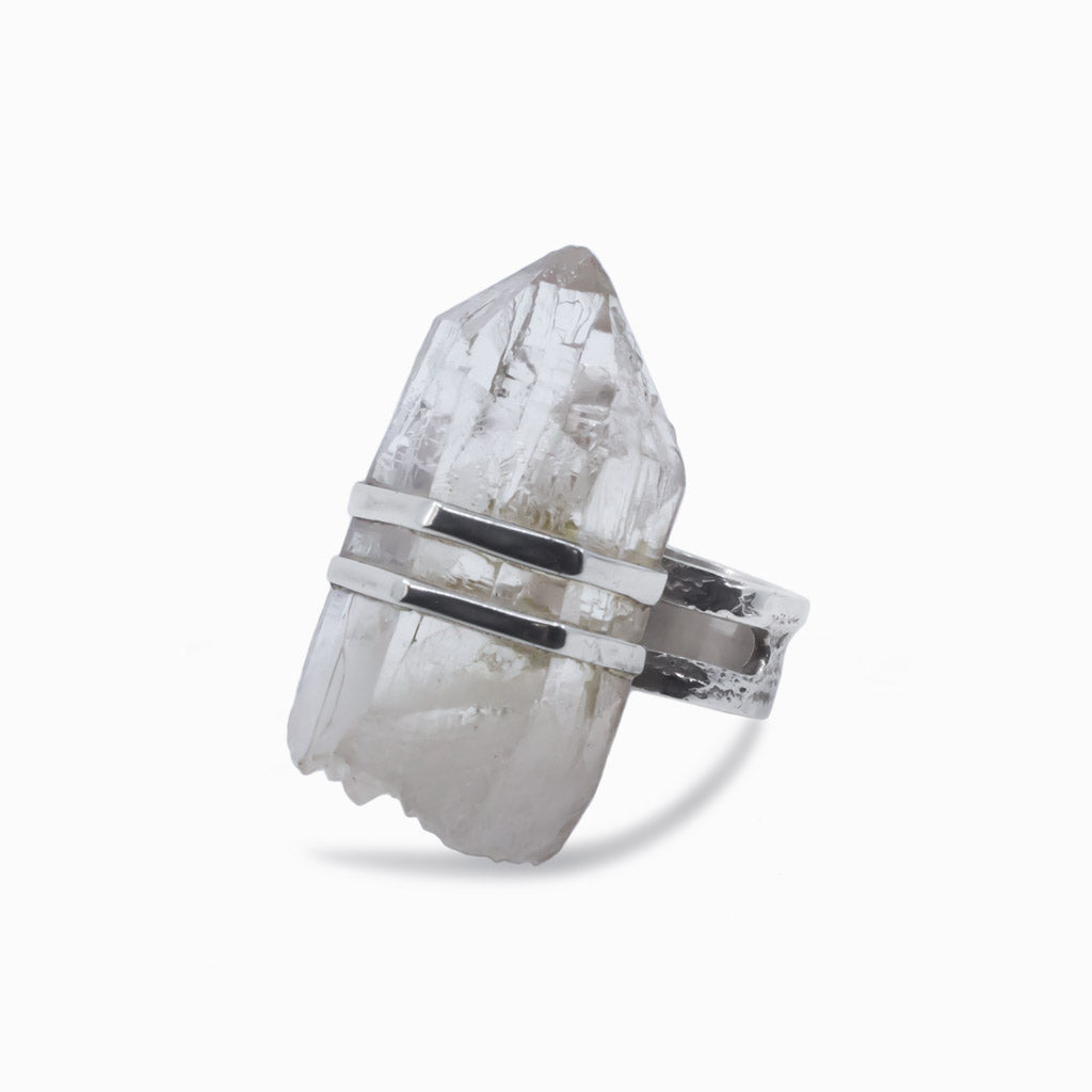 cathedral quartz ring