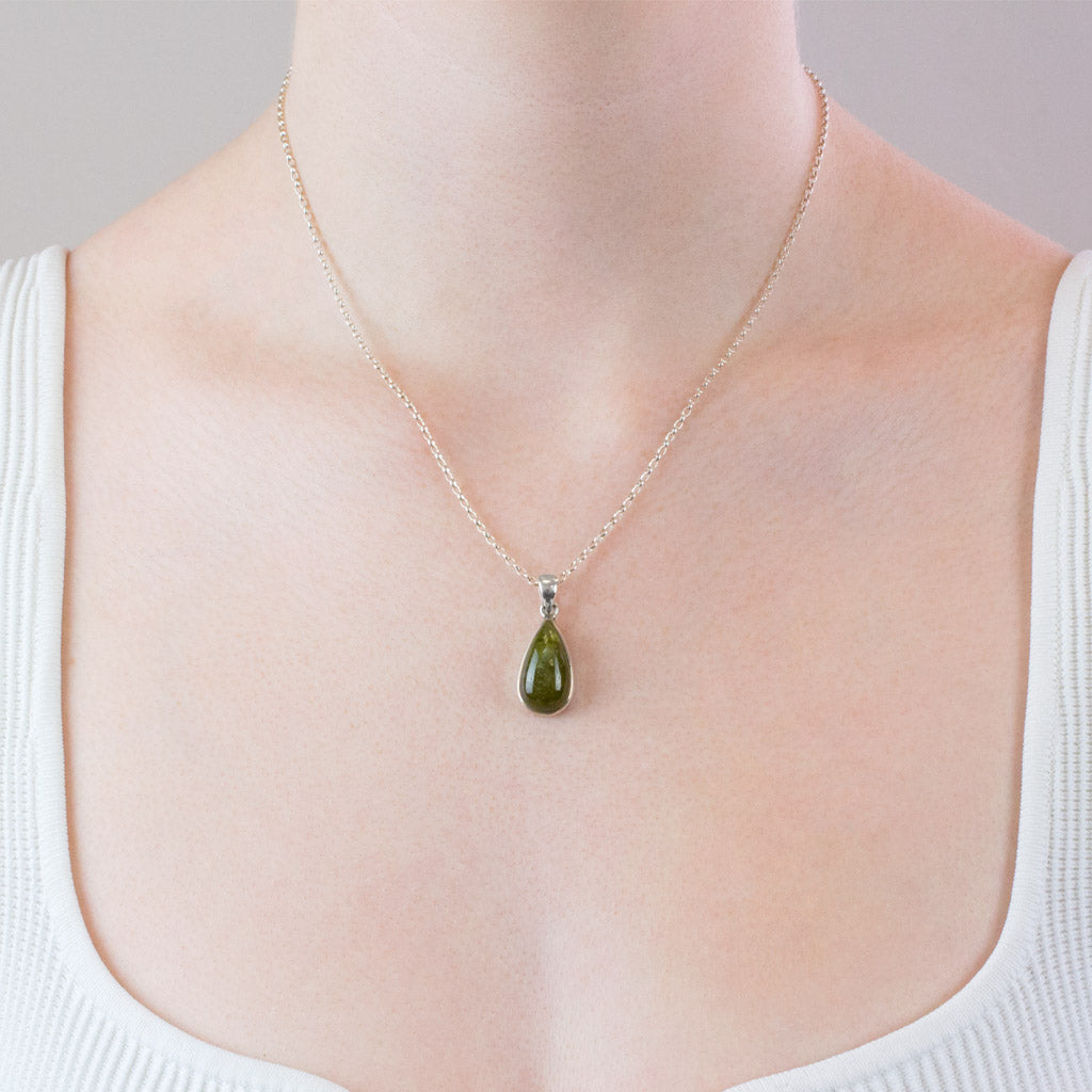 Green Tourmaline Necklace