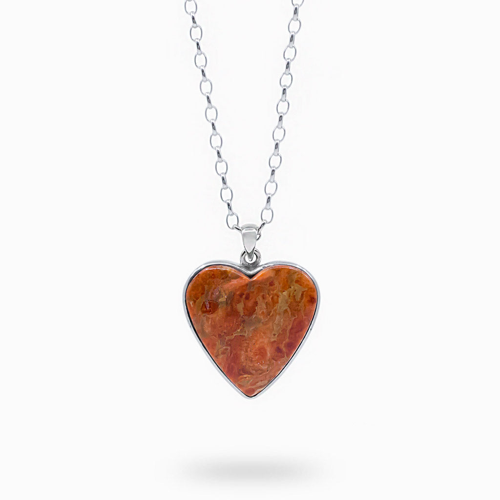 coral necklace