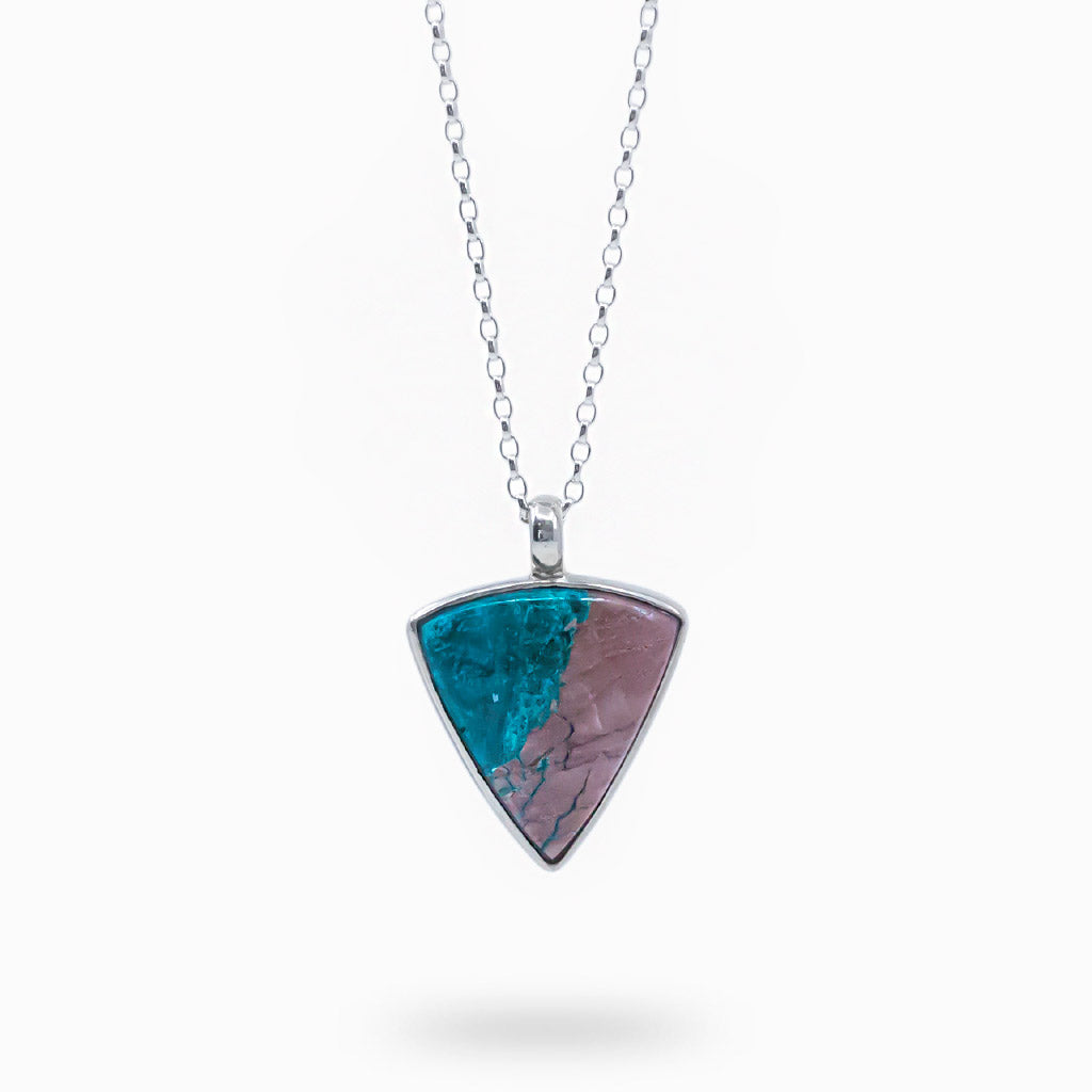 dioptase necklace