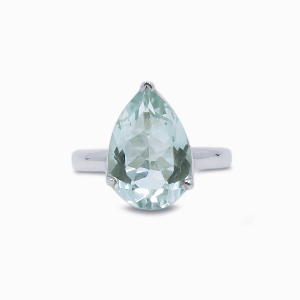 green quartz ring