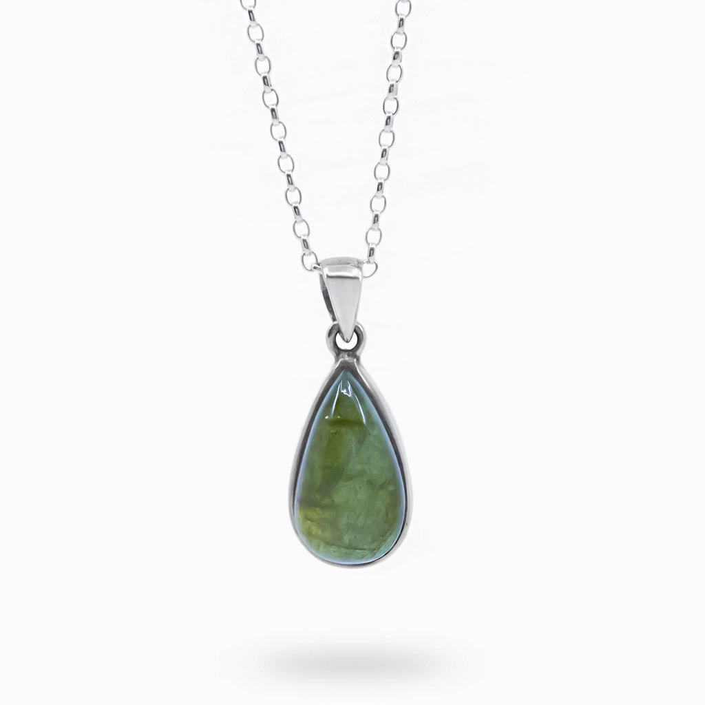 green tourmaline necklace