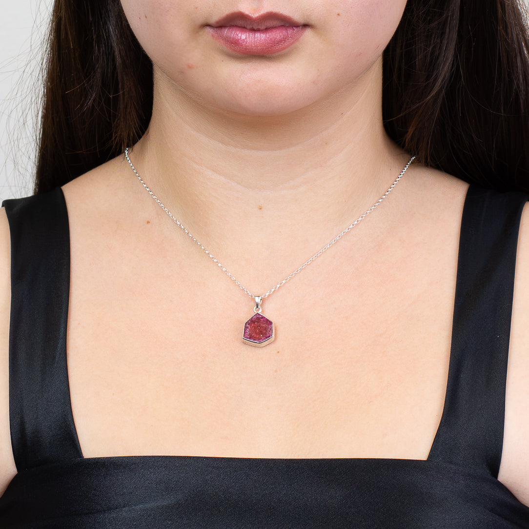 Pink Tourmaline Necklace