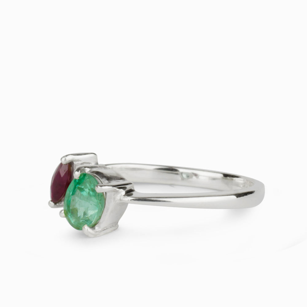 Emerald & Ruby Ring