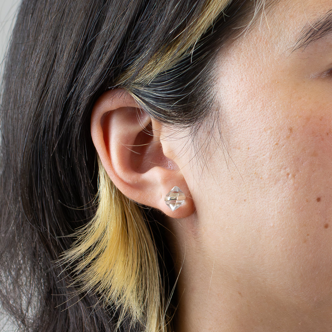 Herkimer Diamond Stud Earrings