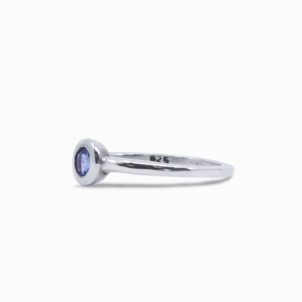 iolite ring