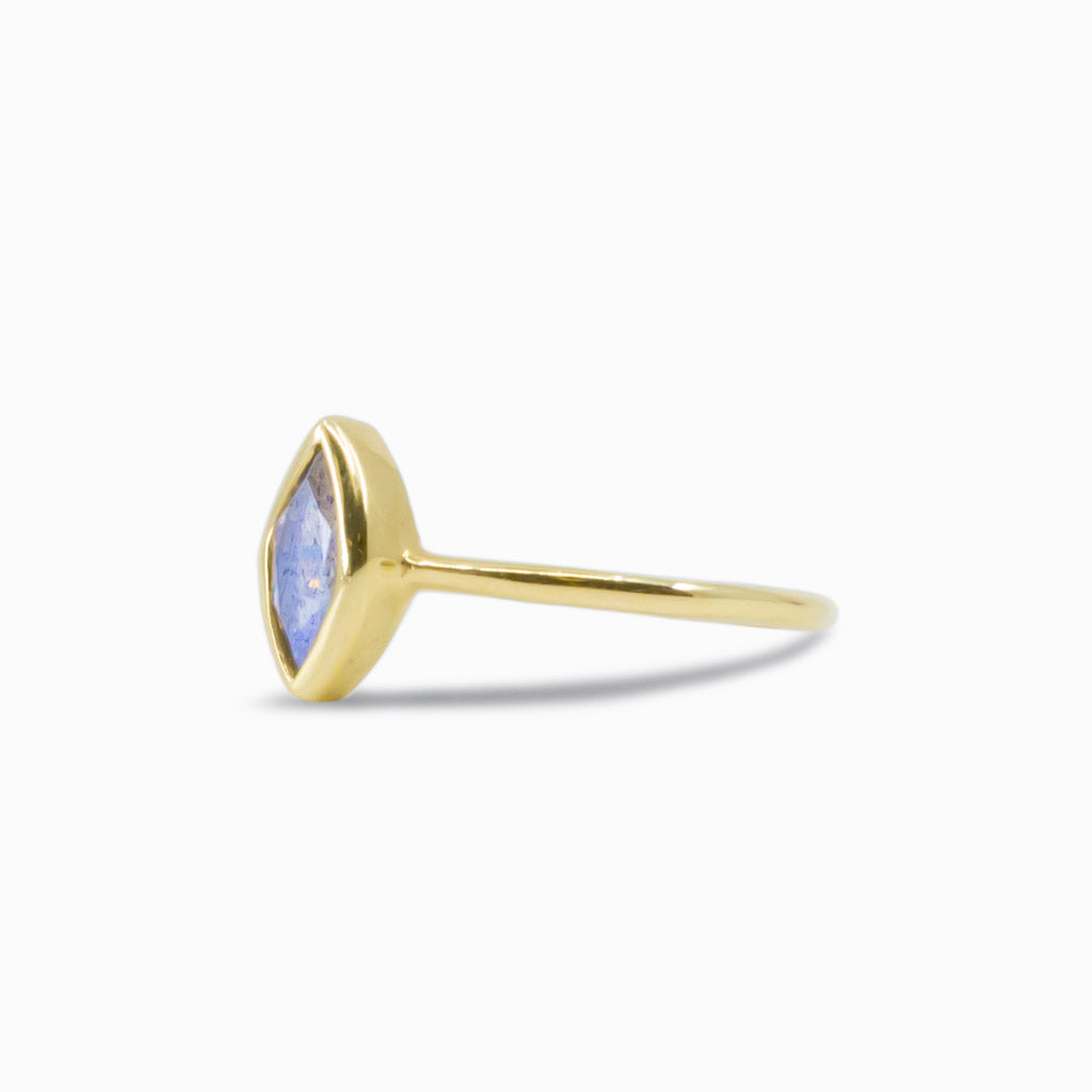 labradorite ring