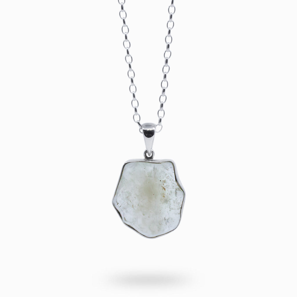 Libyan desert glass necklace
