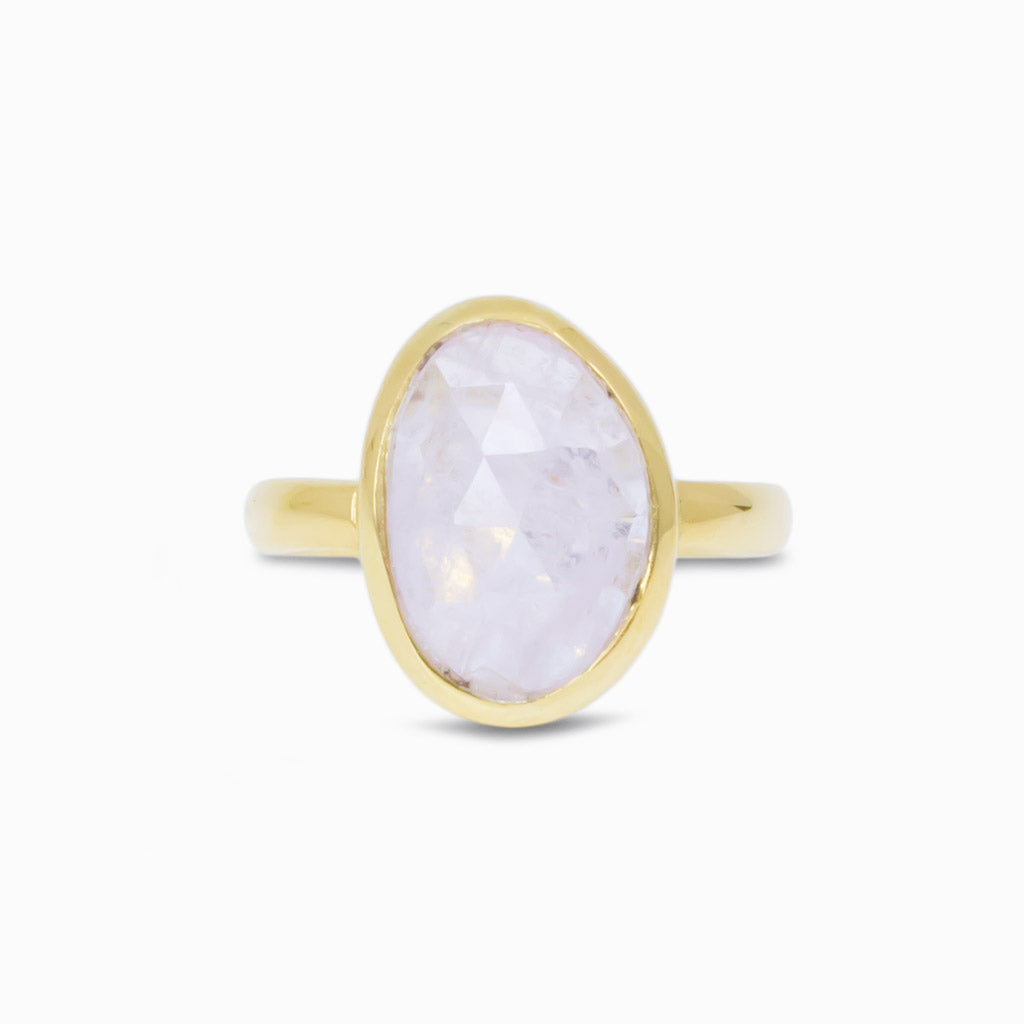 Morganite ring