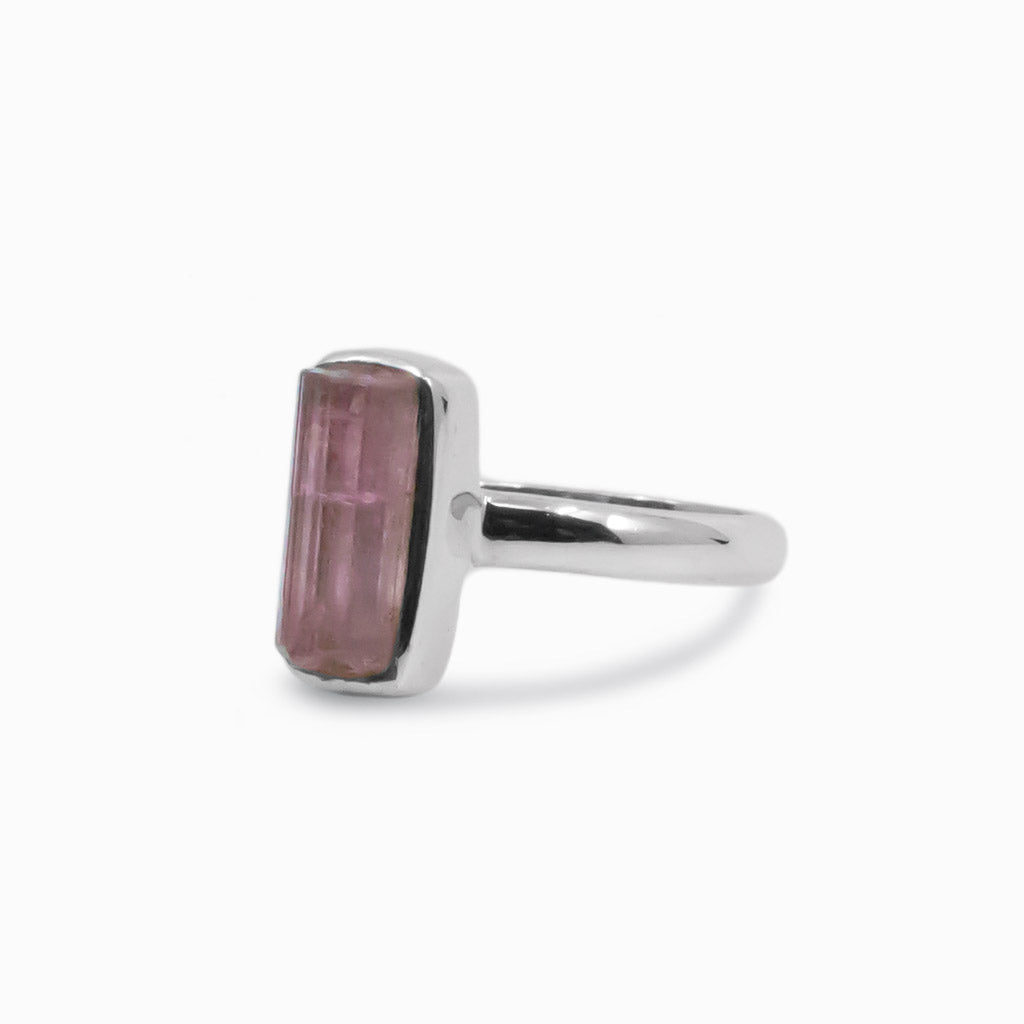 Pink Tourmaline ring