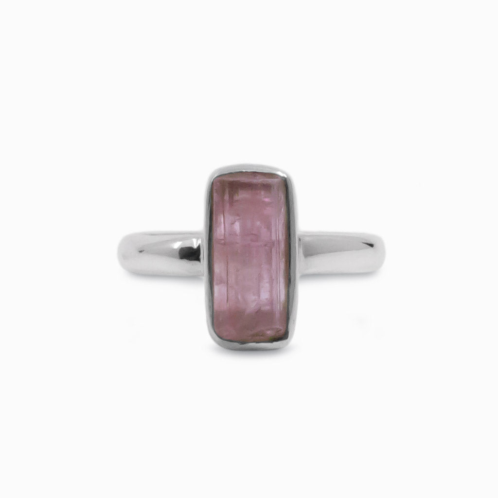 Pink Tourmaline ring
