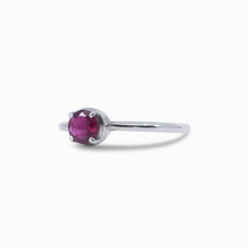 pink tourmaline ring