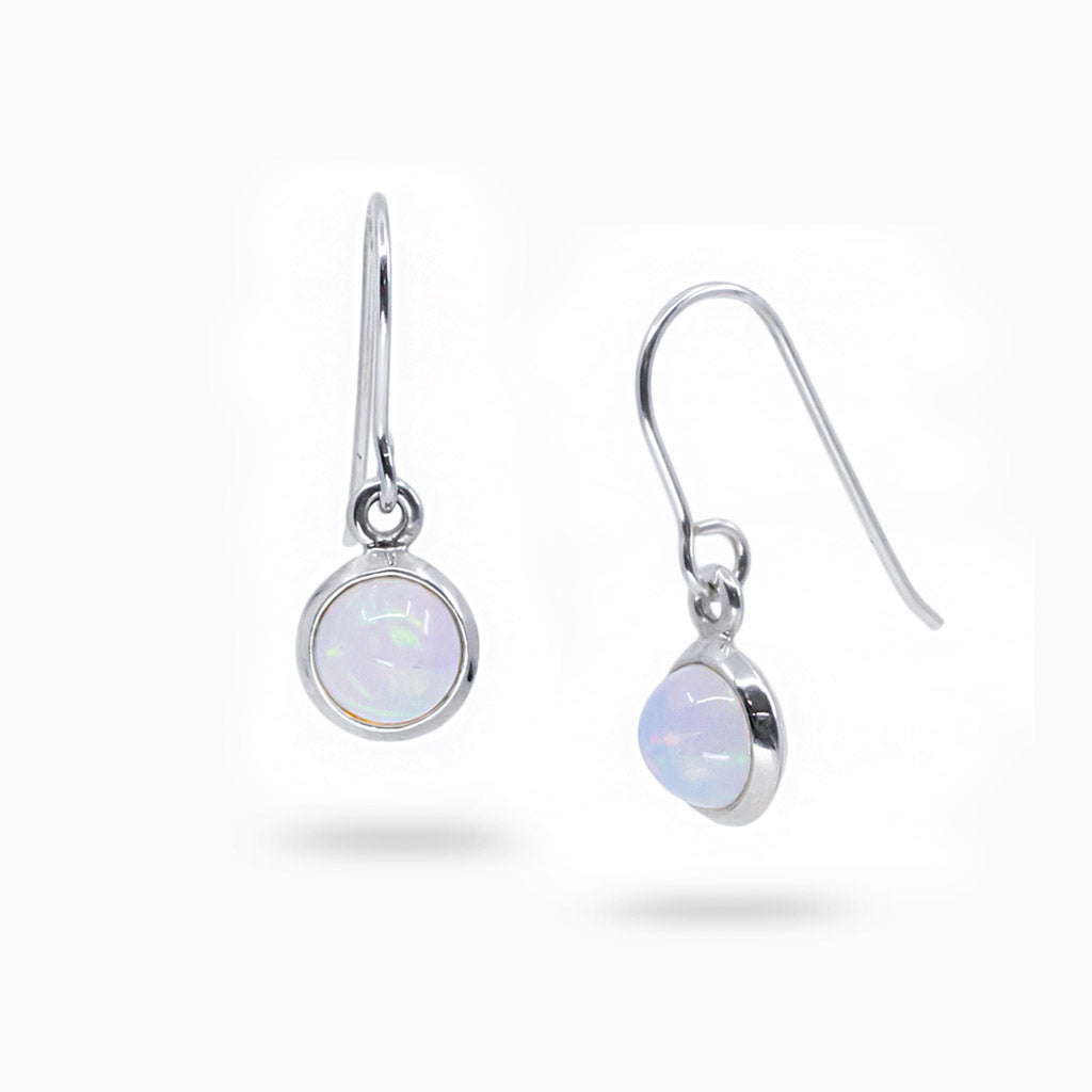 precious opal earrings