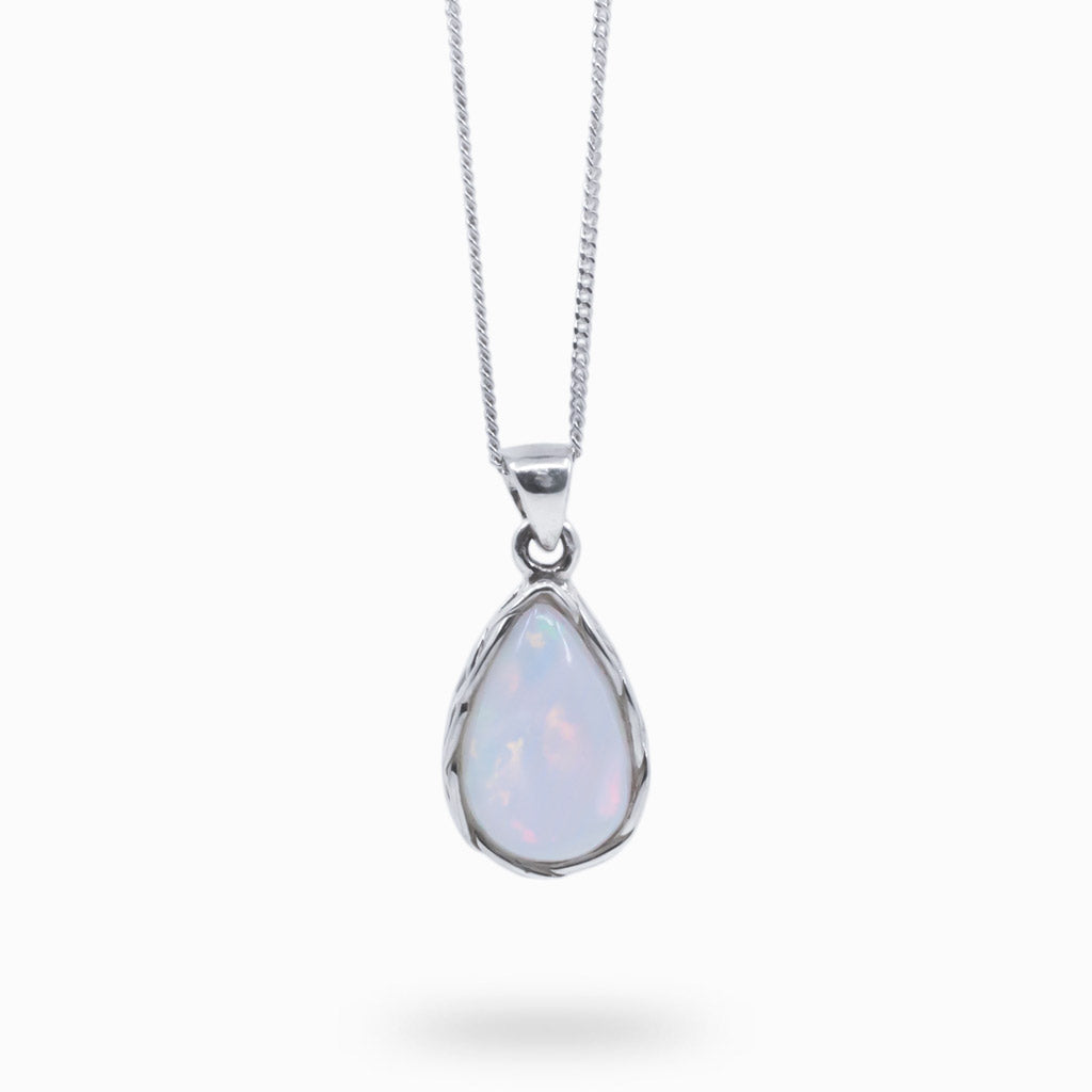 precious opal necklace