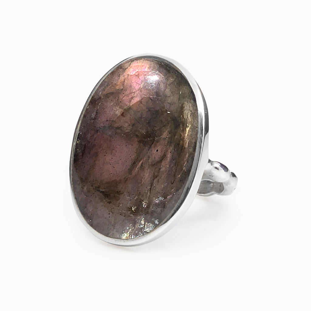 Labradorite ring