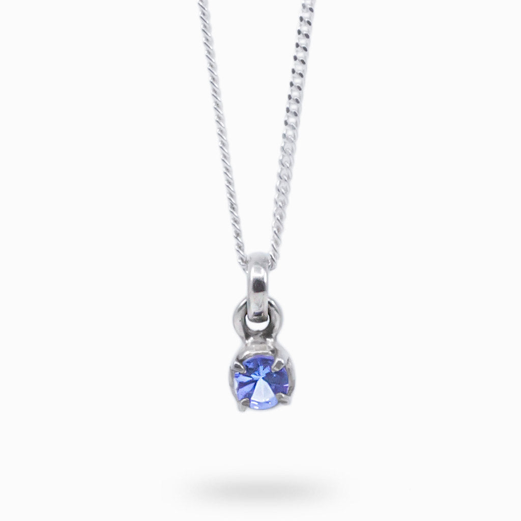 Tanzanite necklace