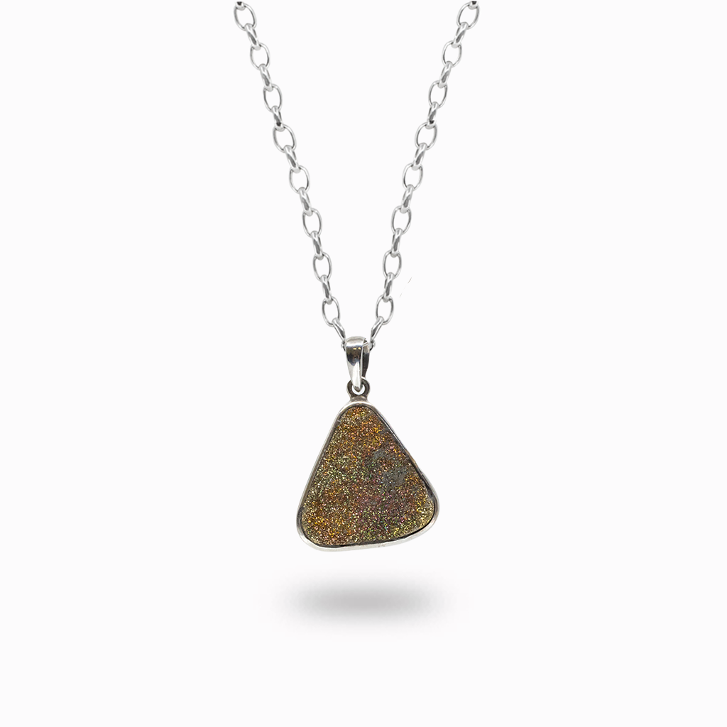 Rainbow Pyrite Necklace