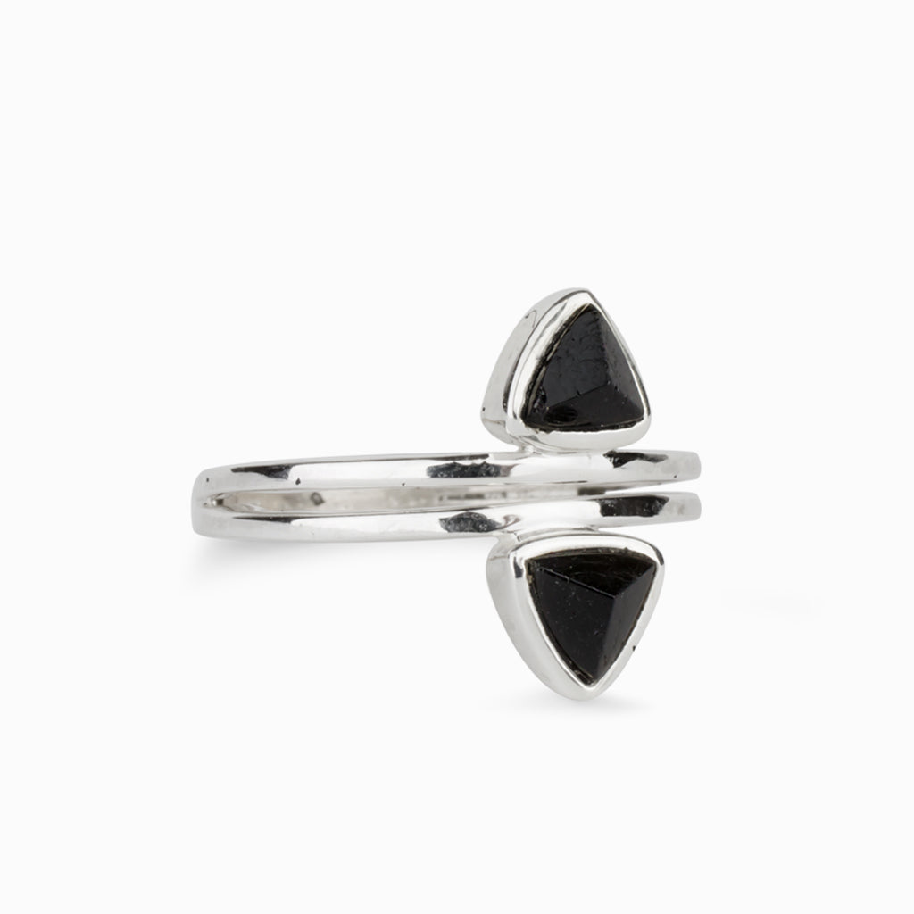 Black Tourmaline Ring