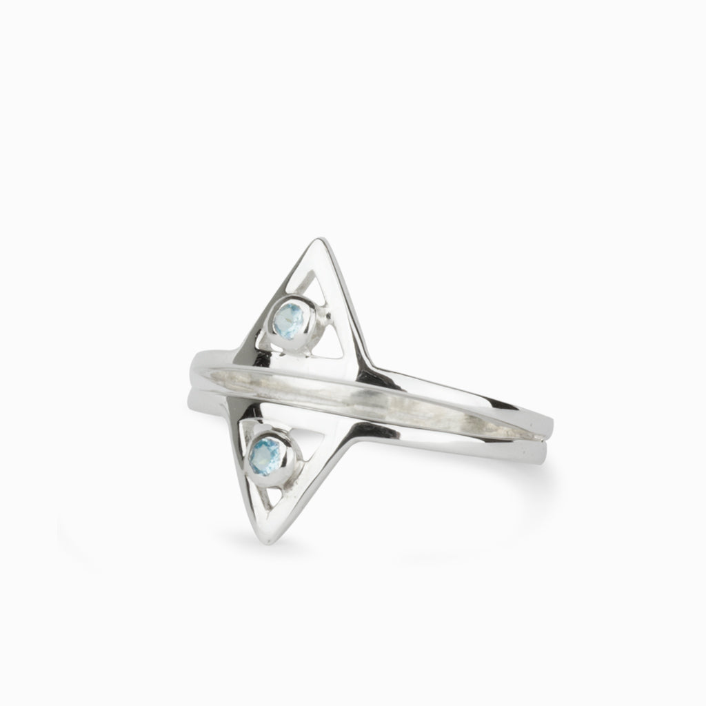 Blue Topaz Ring