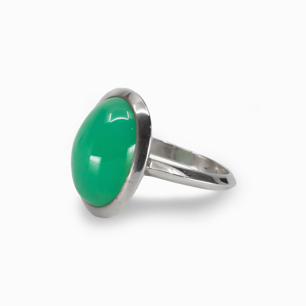 Chrysoprase Ring