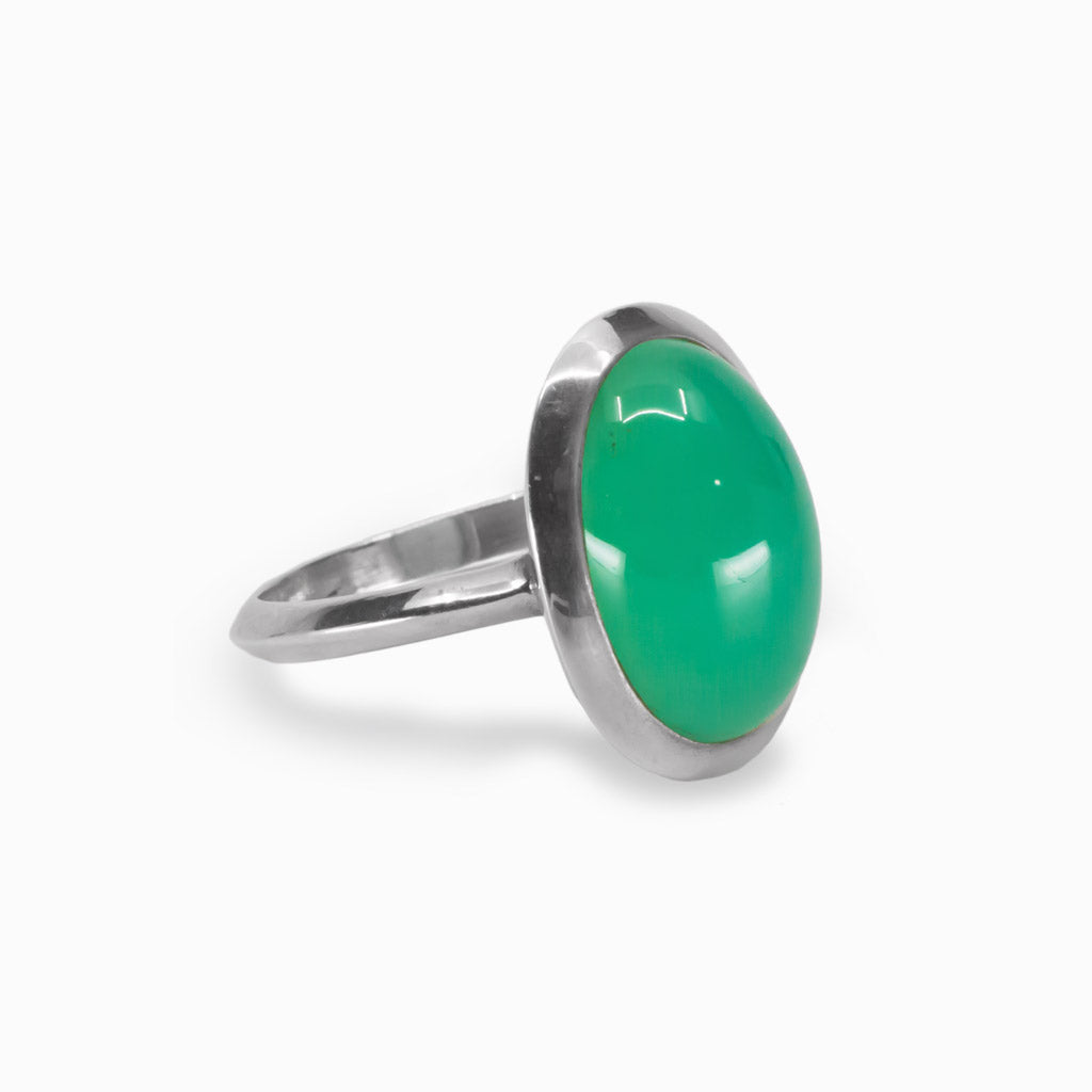 Chrysoprase Ring