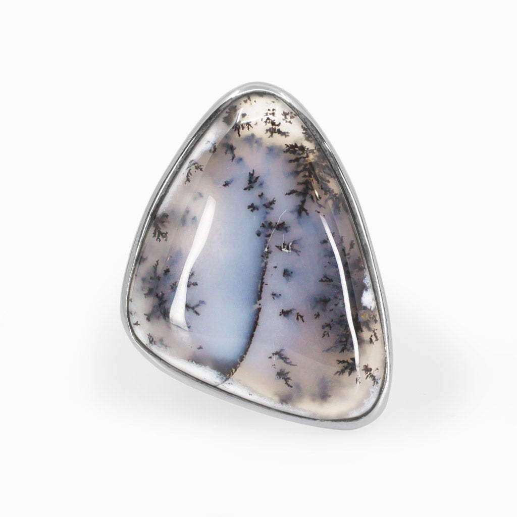 Dendritic Opal Ring