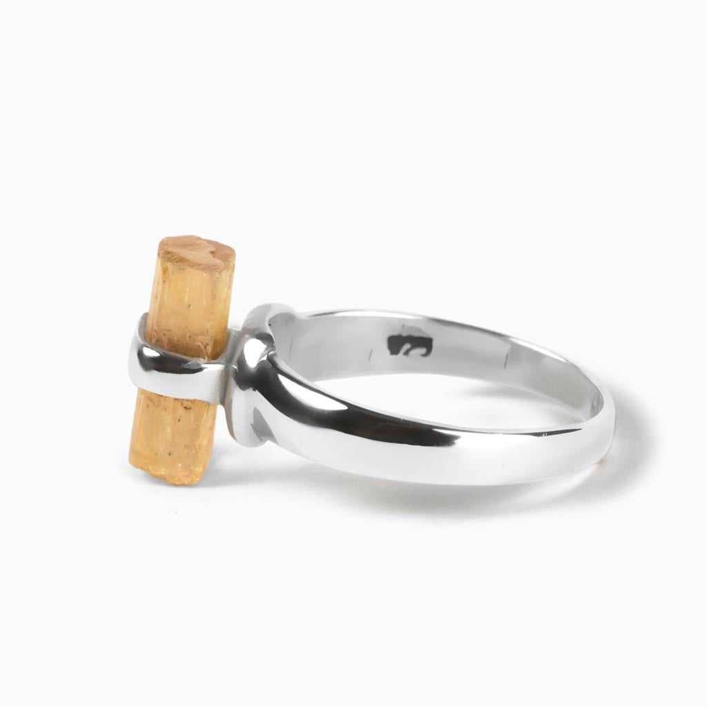 Golden Topaz Ring
