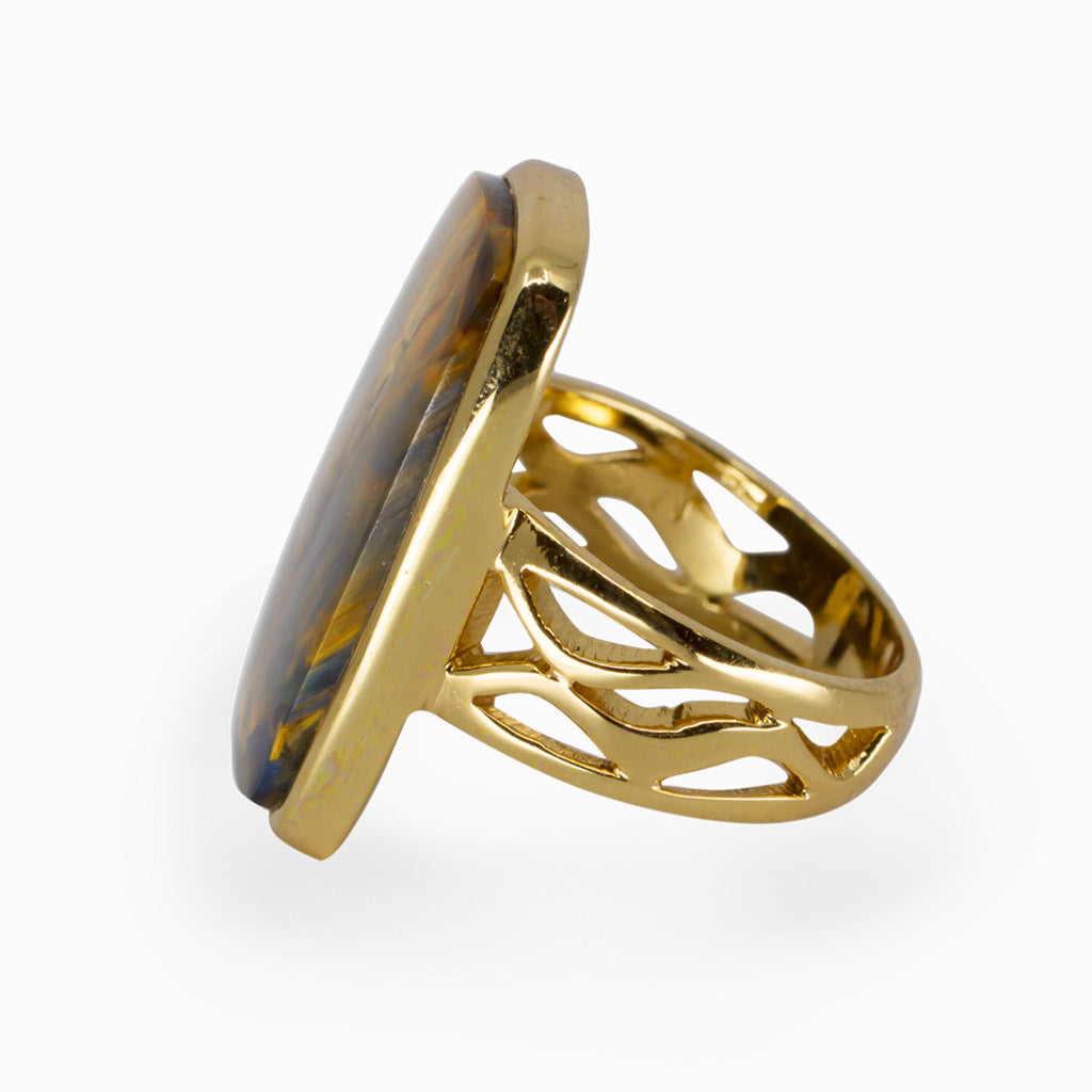 Pietersite Ring