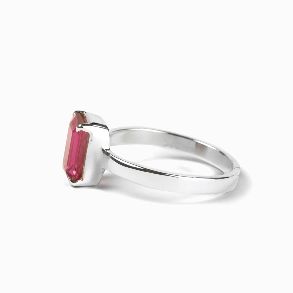 Pink Tourmaline Ring