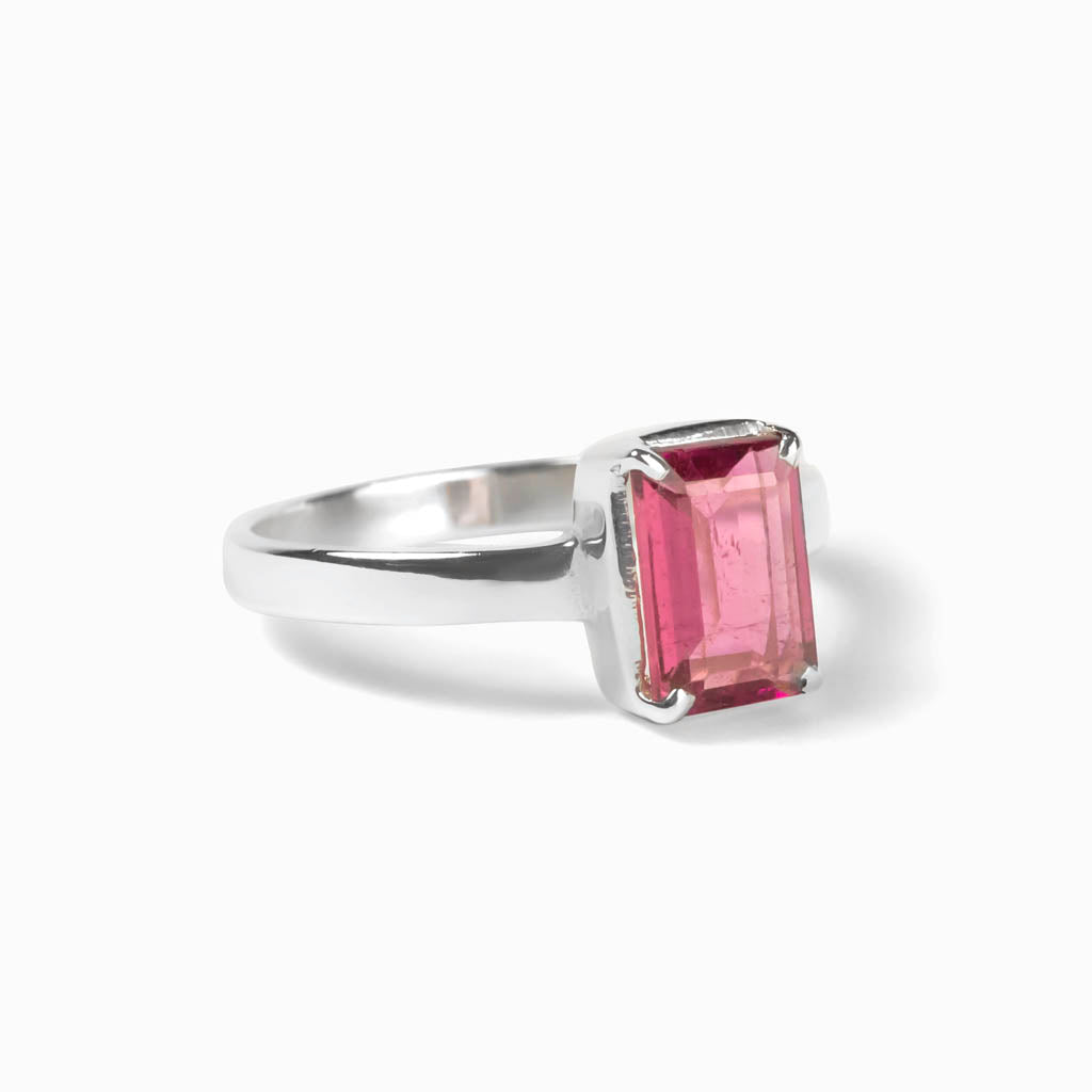 Pink Tourmaline Ring