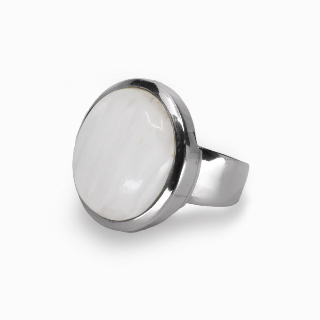 Scolecite Ring