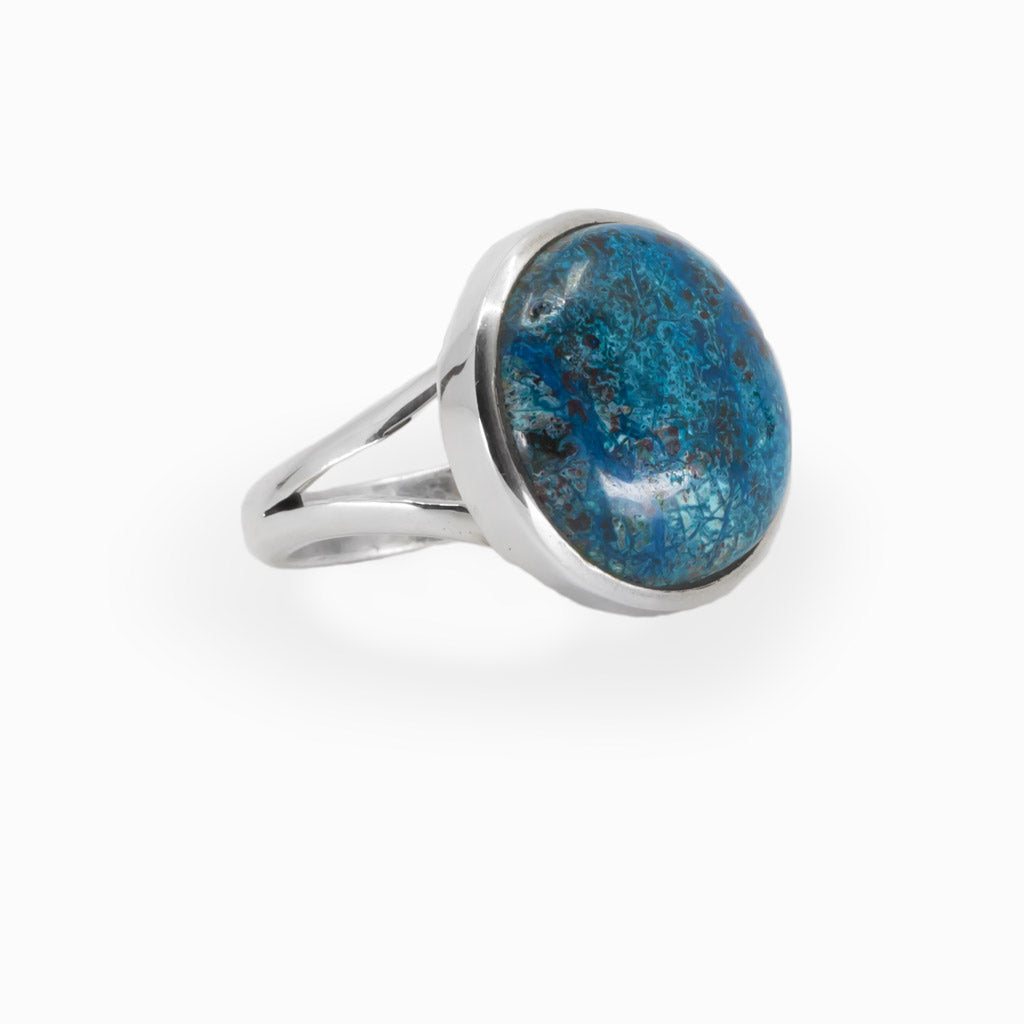 Shattuckite Ring