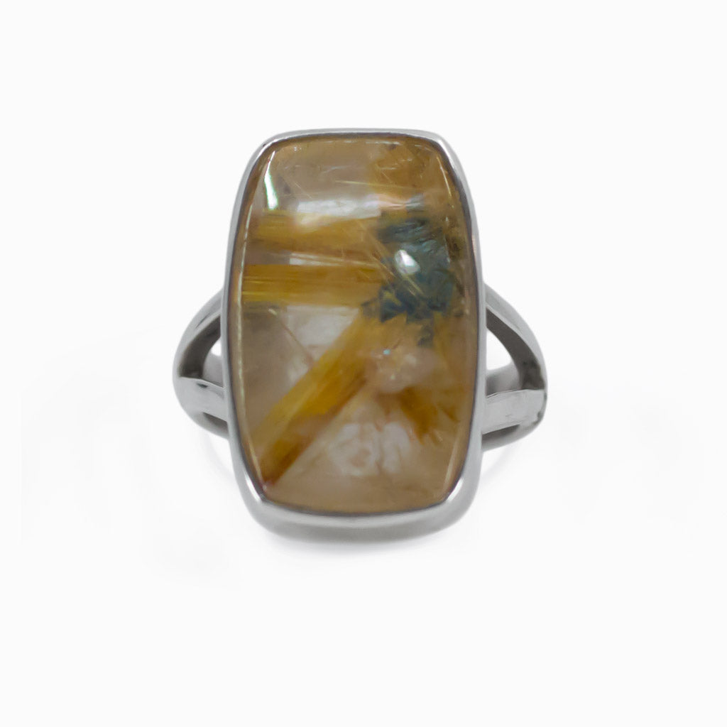 Star Rutilated Quartz Ring