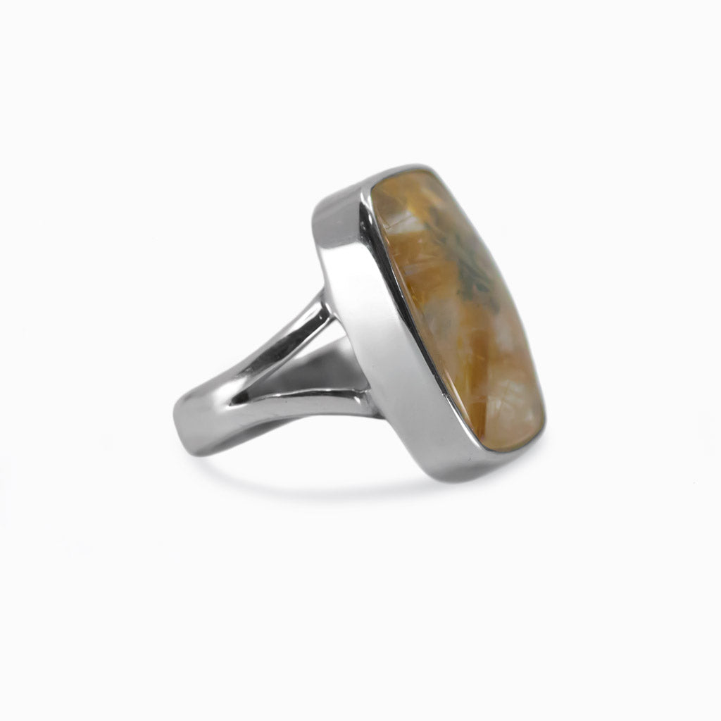 Star Rutilated Quartz Ring