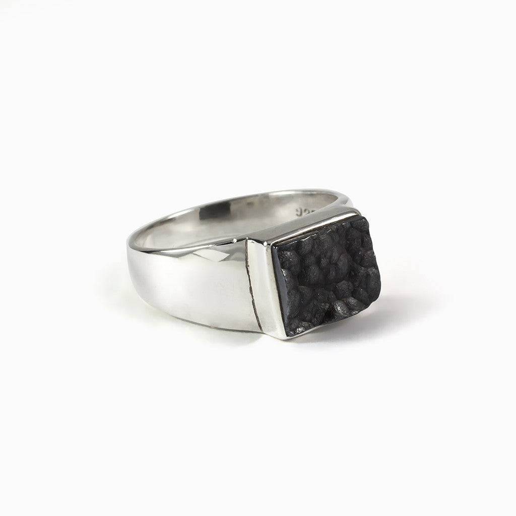 Botroydal Hematite Ring