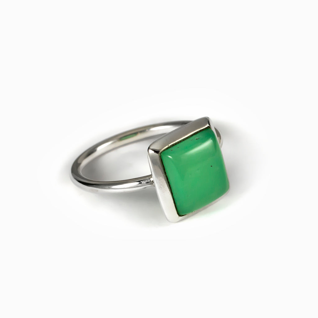 Chrysoprase Ring