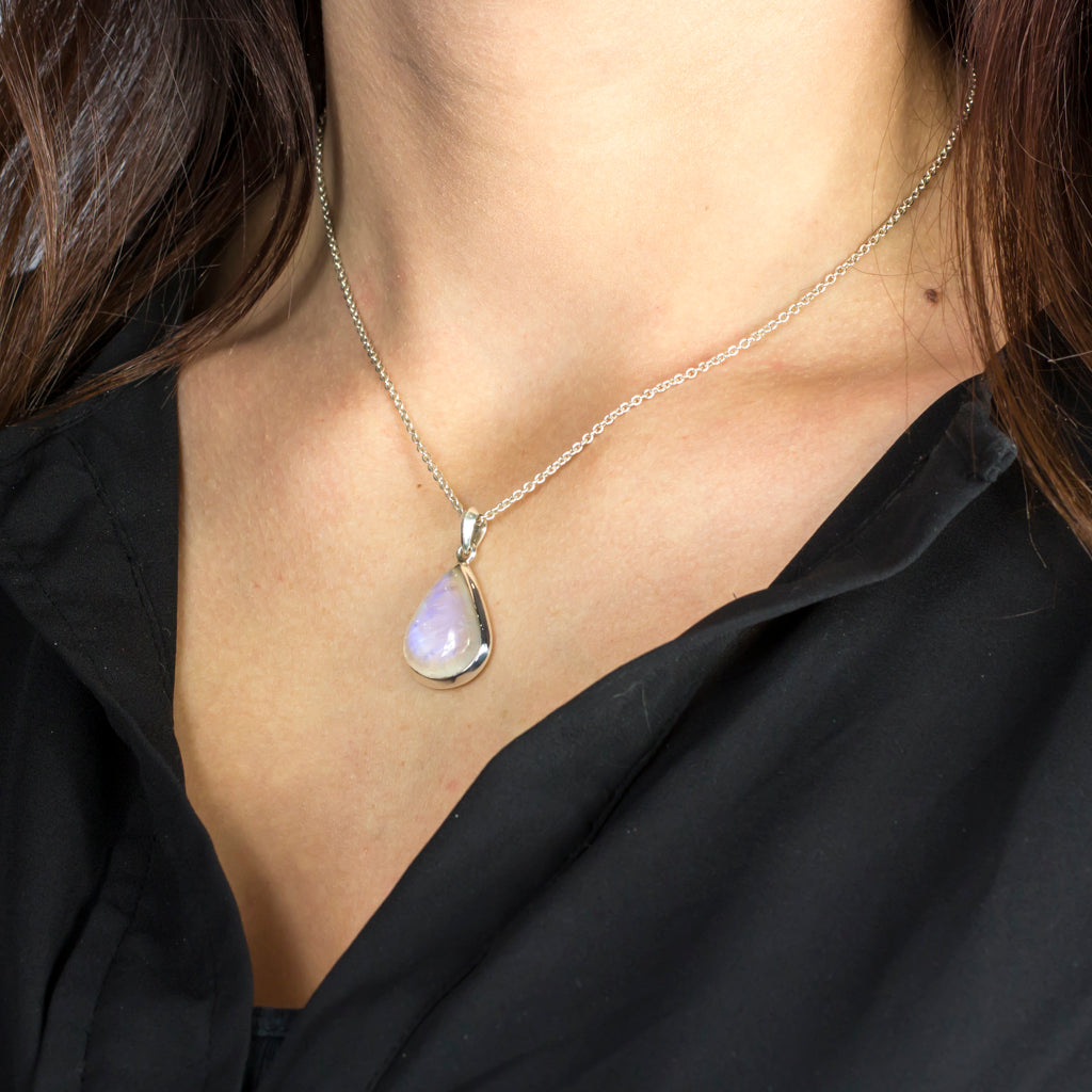 Rainbow Moonstone Pendant