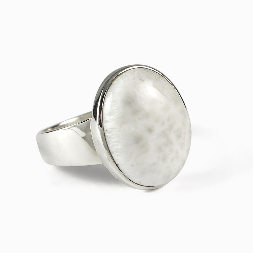 Scolecite Ring