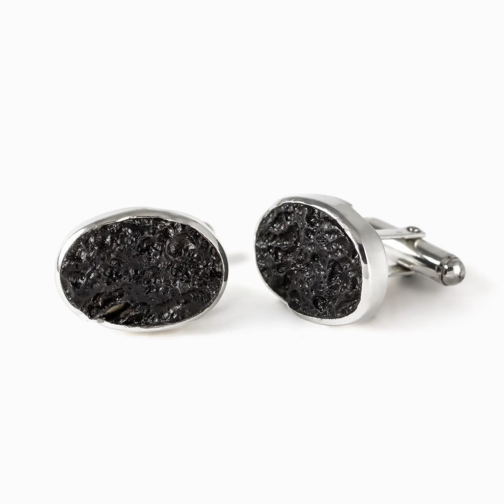 Tektite Cufflinks